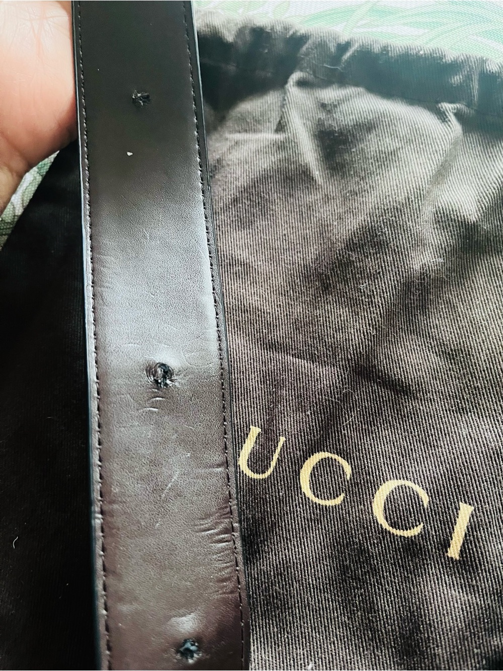 Gucci Black Leather Belt with Silver Double G Buckle - Picture 7 of 9
